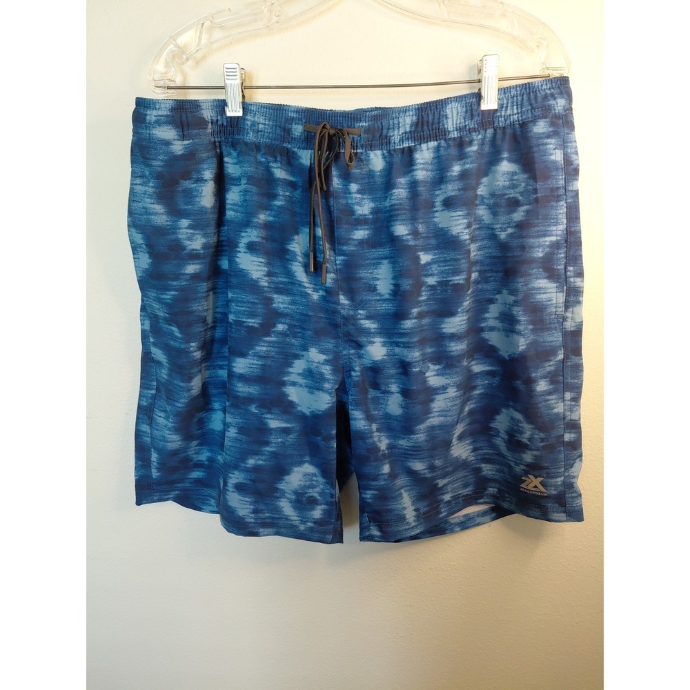 XeroExposure Mens Sz L Blue Board Shorts Swim Vaca Surf Casual